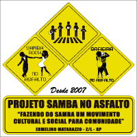 logo samba no asfalto